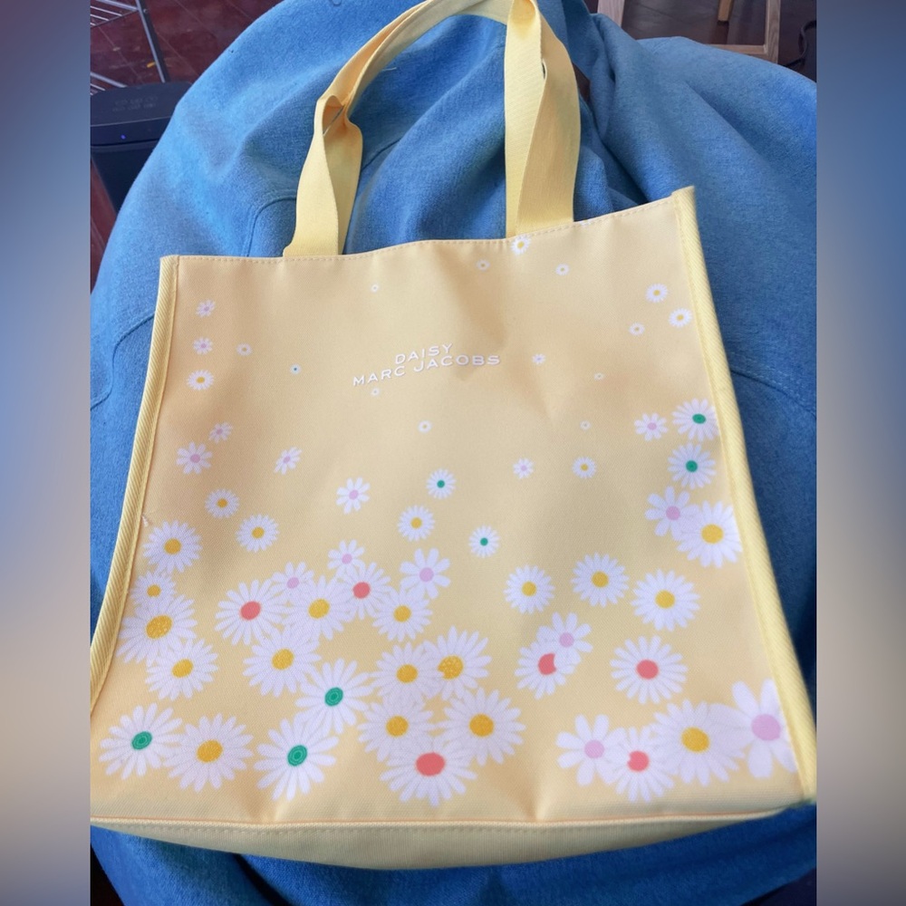 Marc Jacobs Daisy Fragrance/ Yellow Tote Bag